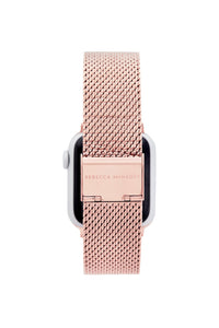 Apple Watch® Strap Pressed Mesh Rose Gold