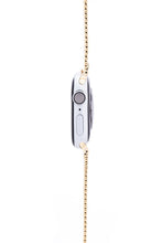 Load image into Gallery viewer, Apple Watch® Strap Pressed Mesh Gold
