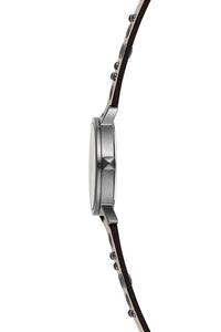 BFFL Grey Tone Blush Grommet Strap Watch, 36MM